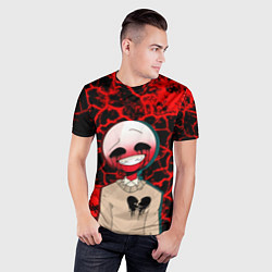 Футболка спортивная мужская CountryHumans, цвет: 3D-принт — фото 2