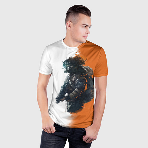 Мужская спорт-футболка The Division 2 Defender / 3D-принт – фото 3