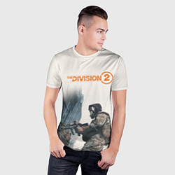 Футболка спортивная мужская The Division 2 Military, цвет: 3D-принт — фото 2