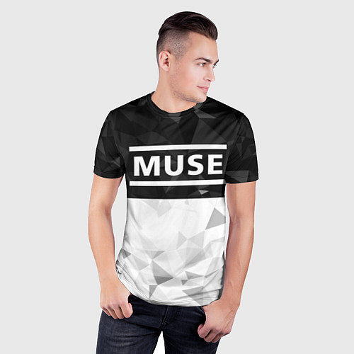 Мужская спорт-футболка Muse / 3D-принт – фото 3