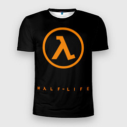 Футболка спортивная мужская Half-life orange logo, цвет: 3D-принт