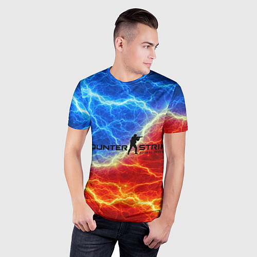 Мужская спорт-футболка CSGO / 3D-принт – фото 3