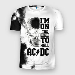 Мужская спорт-футболка I'm on the highway to hell ACDC