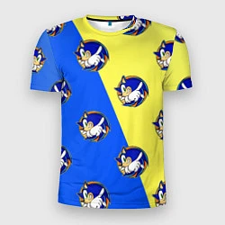 Мужская спорт-футболка Sonic - Соник