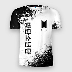 Футболка спортивная мужская BTS, цвет: 3D-принт
