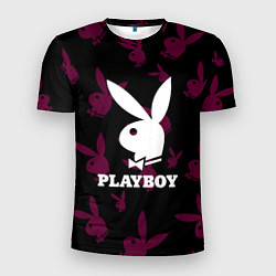 Футболка спортивная мужская PLAYBOY, цвет: 3D-принт