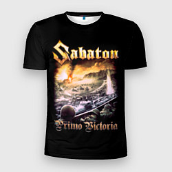 Футболка спортивная мужская SABATON, цвет: 3D-принт