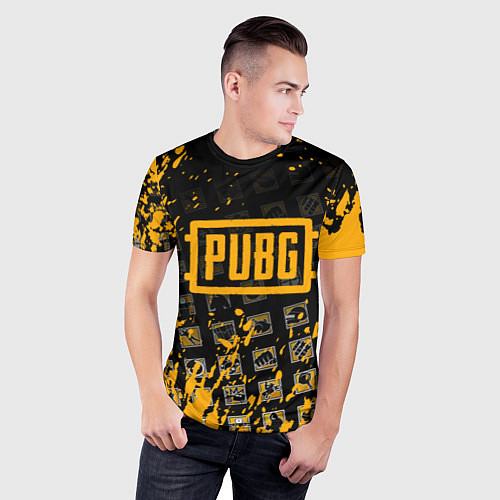 Мужская спорт-футболка PUBG / 3D-принт – фото 3