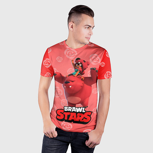 Мужская спорт-футболка Brawl stars Nita Нита / 3D-принт – фото 3