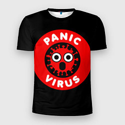 Футболка спортивная мужская Panic Virus, цвет: 3D-принт
