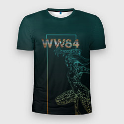 Футболка спортивная мужская WW 84, цвет: 3D-принт