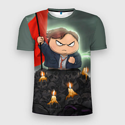 Футболка спортивная мужская Eric Cartman, цвет: 3D-принт