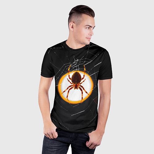 Мужская спорт-футболка Spider / 3D-принт – фото 3