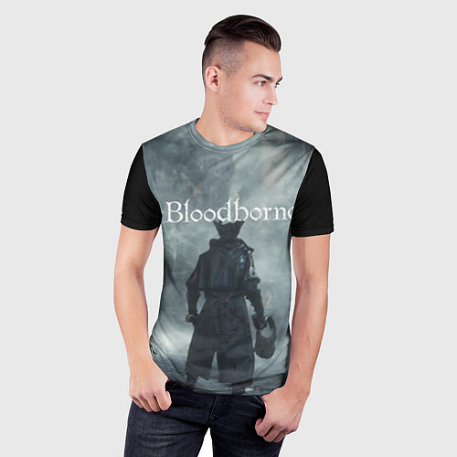 Мужская спорт-футболка Bloodborne / 3D-принт – фото 3