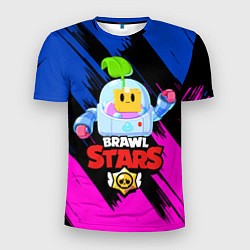 Футболка спортивная мужская BRAWL STARS SPROUT, цвет: 3D-принт