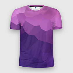 Футболка спортивная мужская Пикси кристаллы, цвет: 3D-принт