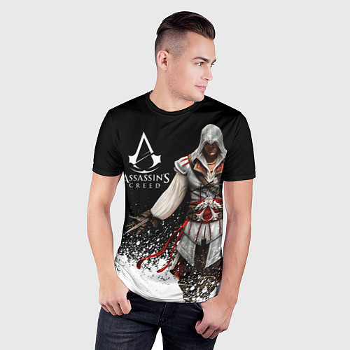 Мужская спорт-футболка Assassin’s Creed 04 / 3D-принт – фото 3