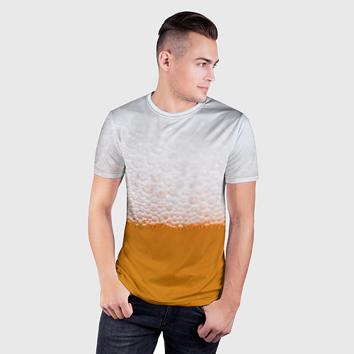 Мужская спорт-футболка ТЕМА:ПИВО / 3D-принт – фото 3