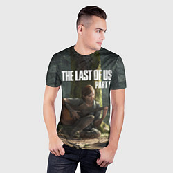 Футболка спортивная мужская The Last of Us part 2, цвет: 3D-принт — фото 2
