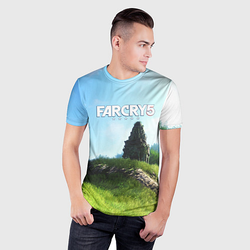 Мужская спорт-футболка FARCRY5 / 3D-принт – фото 3
