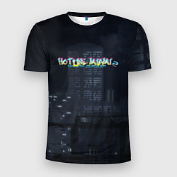 Футболка спортивная мужская HOTLINE MIAMI, цвет: 3D-принт