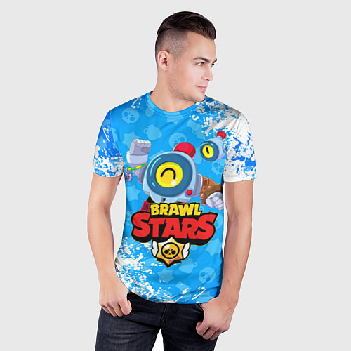 Мужская спорт-футболка BRAWL STARS NANI / 3D-принт – фото 3