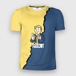 Футболка спортивная мужская Fallout logo boy, цвет: 3D-принт