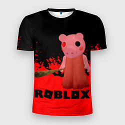 Футболка спортивная мужская Roblox Piggy, цвет: 3D-принт