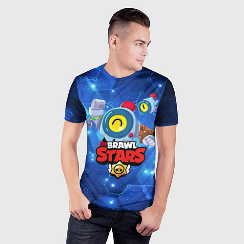 Мужская спорт-футболка BRAWL STARS NANI НАНИ / 3D-принт – фото 3