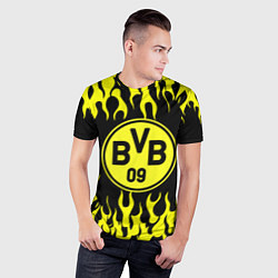 Футболка спортивная мужская BORUSSIA, цвет: 3D-принт — фото 2