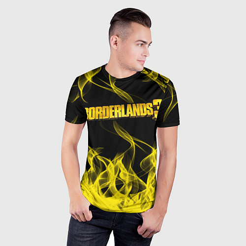 Мужская спорт-футболка Borderlands 3 / 3D-принт – фото 3