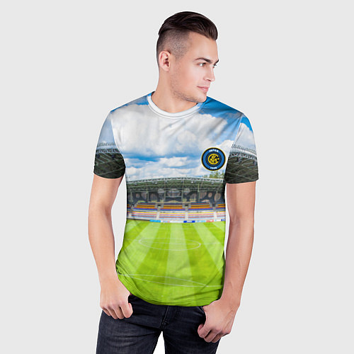 Мужская спорт-футболка FC INTER / 3D-принт – фото 3