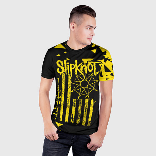 Мужская спорт-футболка Slipknot / 3D-принт – фото 3