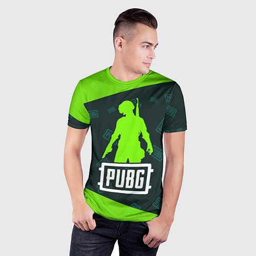 Мужская спорт-футболка PUBG ПАБГ / 3D-принт – фото 3