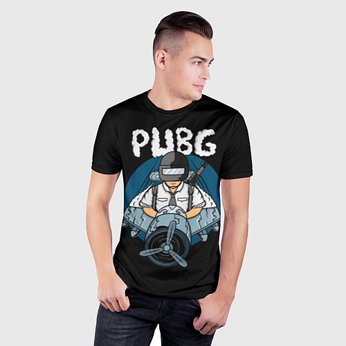 Мужская спорт-футболка PUBG / 3D-принт – фото 3