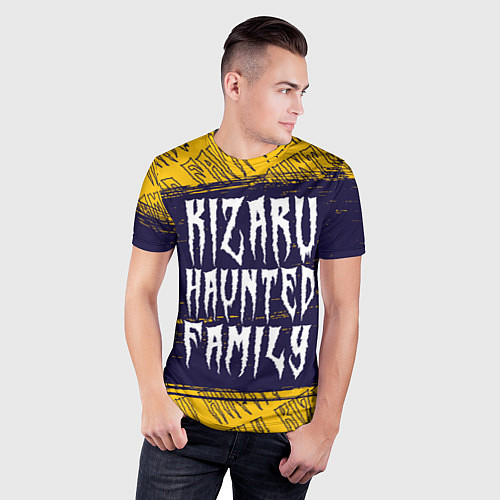 Мужская спорт-футболка KIZARU КИЗАРУ / 3D-принт – фото 3