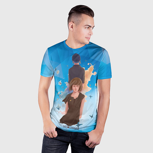 Мужская спорт-футболка Life is Strange! / 3D-принт – фото 3