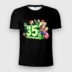Футболка спортивная мужская Mario, цвет: 3D-принт