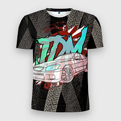 Футболка спортивная мужская JDM Toyota Altezza, цвет: 3D-принт