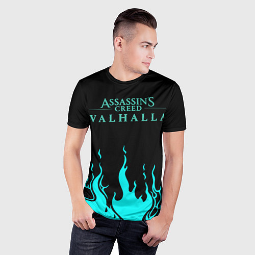 Мужская спорт-футболка Assassins Creed Valhalla / 3D-принт – фото 3
