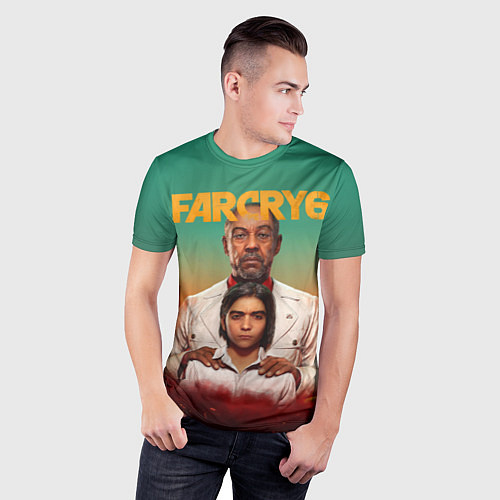 Мужская спорт-футболка FarCry 6 / 3D-принт – фото 3