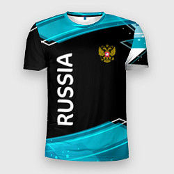 Мужская спорт-футболка RUSSIA