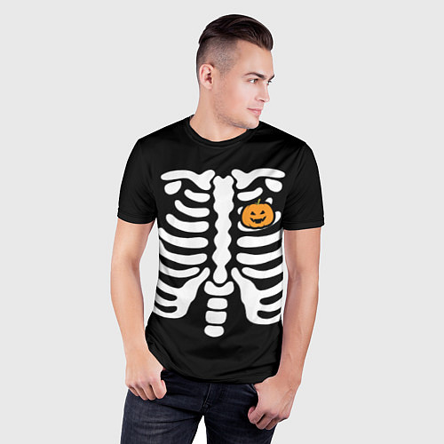 Мужская спорт-футболка Halloween / 3D-принт – фото 3