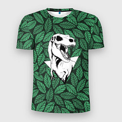 Футболка спортивная мужская Тиранозавр нежить, цвет: 3D-принт