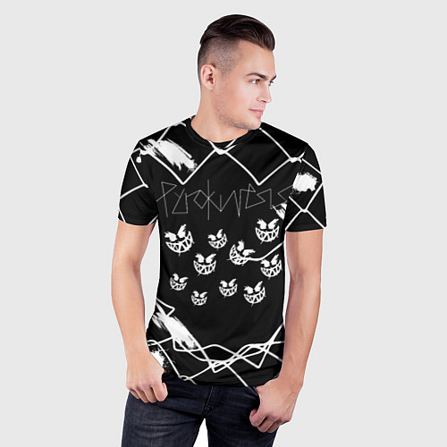Мужская спорт-футболка Pyrokinesis / 3D-принт – фото 3