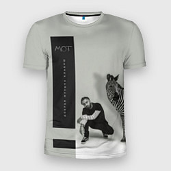Футболка спортивная мужская МОТ, цвет: 3D-принт