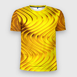 Футболка спортивная мужская GOLD LINES, цвет: 3D-принт