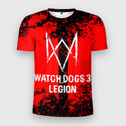 Футболка спортивная мужская Watch Dogs: Legion, цвет: 3D-принт