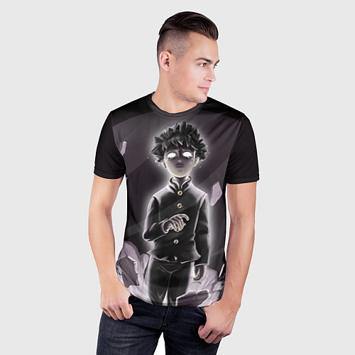 Мужская спорт-футболка Mob psycho 100 Z / 3D-принт – фото 3