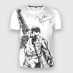 Футболка спортивная мужская Freddie Mercury, цвет: 3D-принт